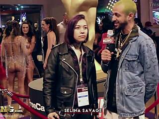 Zymeiscool's pre-COVID casting interview with Mia Martinez in Las Vegas