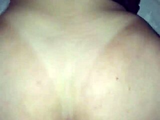 Amateur girl bent over in doggystyle position