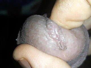 Intense solo masturbation scene with detailed self-pleasure