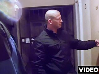 feeling the thrill of two big cocks in this remastered polish group fuck