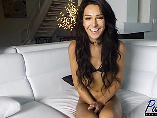 Chanel Santini's backstage interview and solo performance