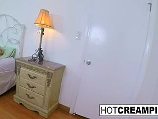 elsa jean wakes up to get fucked and creampied