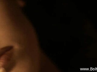 Bollywood Loving Brunette Beauty Enjoys Solo Time