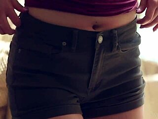 Natural Beauty Undresses In Lingerie