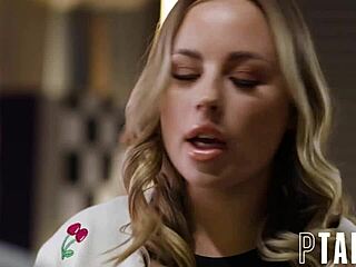 Anna Claire Clouds, petite teen, gets dirty with Seth Gamble in hardcore blowjob and ass play.