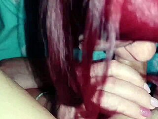 horny stepsister with big ass sucks big dick deep in bedroom