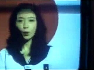 girl masturbates in panties alone