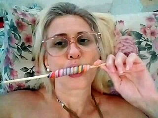 Oh, Stella Still Sucking That Delicious Lollipop So Good!