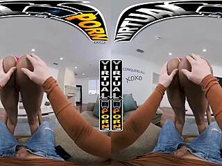 Virtual porn - horny black stepmom lia lovely teaches lesson with big ass