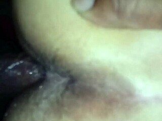 Brazilian white milf gives pussy and ass to black man