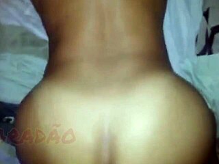 hurting her latina ass with a big black cock in pov