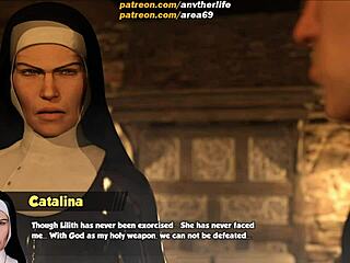 Step cousin and I indulge in taboo threesome with priest