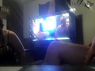 Gypsy girl in homemade couple video 😊