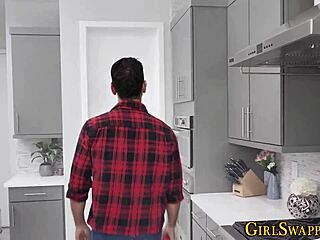 stockings teen stepdaughter sucks monster cock in taboo scene