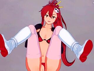 Skinny Babe Yoko Littner Needs Hard Sex - Gurren Lagann