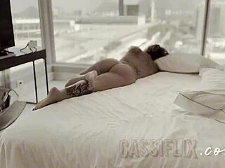 Intense Cumshot on Face with Hot Load from Latina Milf Riding