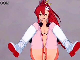 Skinny Babe Yoko Littner Needs Hard Sex - Gurren Lagann