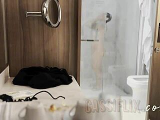 Intense Cumshot on Face with Hot Load from Latina Milf Riding