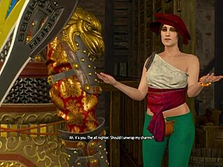 the witcher 3 into the water scene