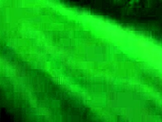 Blonde girl with glasses waiting at the airport for her flight