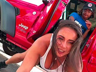 Miami vlog showcases big tits and ass of Carmela Clutch and Selena Blaze!