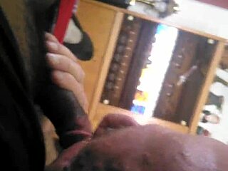 straight thug receives oral after practice from coach