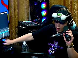 Tattooed Emy full of desire in podcast session in the shack with sheer and red outfits