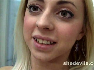 Blonde Russian Kazantip Teen 18+ Cam Girl Ameliya