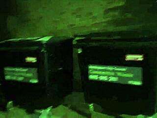 Mature babe strips in public dumpster on the street