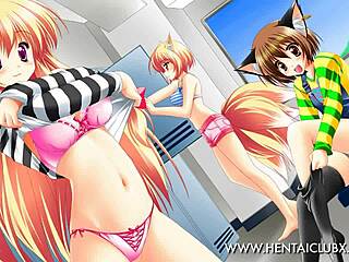 Sexy Anime Girls Exposed! Part 3 of the Nude Hentai Series!