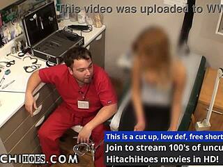 Human Guinea Pig Maria Santos Endures Mandatory Hitachi Magic Wand Orgasms