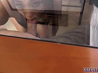 teen says, 'suck my stepbros dick hard in the kitchen'