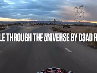 Canavar yarak, sarışın koca popoluyla BMX parkında vahşi anal macerası yaşıyor