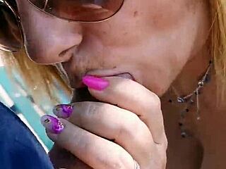 Husband Takes Wife for Public Blowjob at Playground!