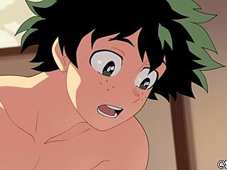 Suoiresnu Ochako 动画与激烈内射和怪物鸡巴玩法。全 parody 场景展开。