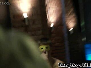 amateur euros barebacking, sucking, and grinding masked asses