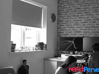 POV video of a lovely MILF with tattoos and piercings giving a sensual blowjob