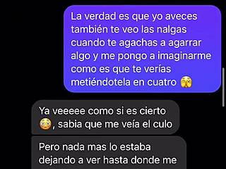 I chat on Messenger with my niece and fuck her deliciously in homemade Mexican action.