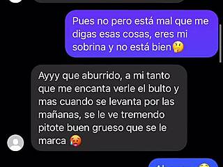I chat on Messenger with my niece and fuck her deliciously in homemade Mexican action.