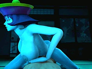 Hsien Ko's wild ride: Darkstalkers animated sex position