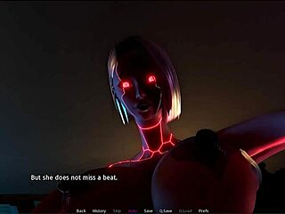 Playing Halloween With Robot Lady In Rift