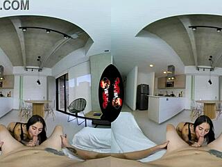 tiny latina petite gets fucked in pov reality vr scene