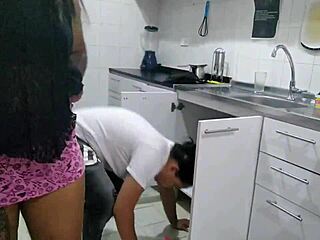 i hired a plumber who ended up fucking my big ass