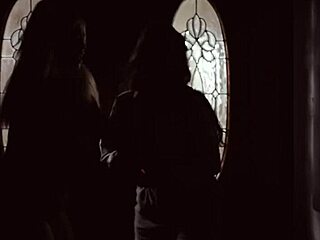 Two Scared Chicks Fuck Instead Of Horror