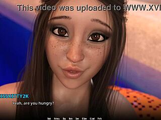 Amateur teen with big butt and tits enjoys anal