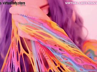 Rave Girl in Cosplay Plays with Her Pussy and Ass