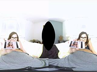 Holly Banks Gives Suggestive Handjob And Blowjob In Reality Style