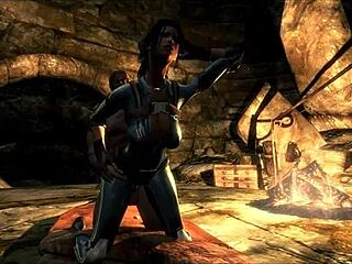 Jessica the vault girl gets fucked hard in jumpsuit