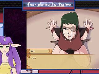 avatar guard gives intense blowjob