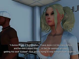 Steamy 3DX chat session turns into wild 3some
